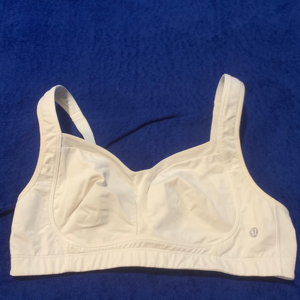 White  Lululemon Bra 36 C